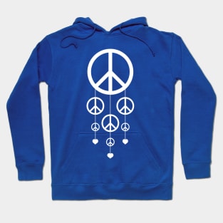 peace and love Hoodie